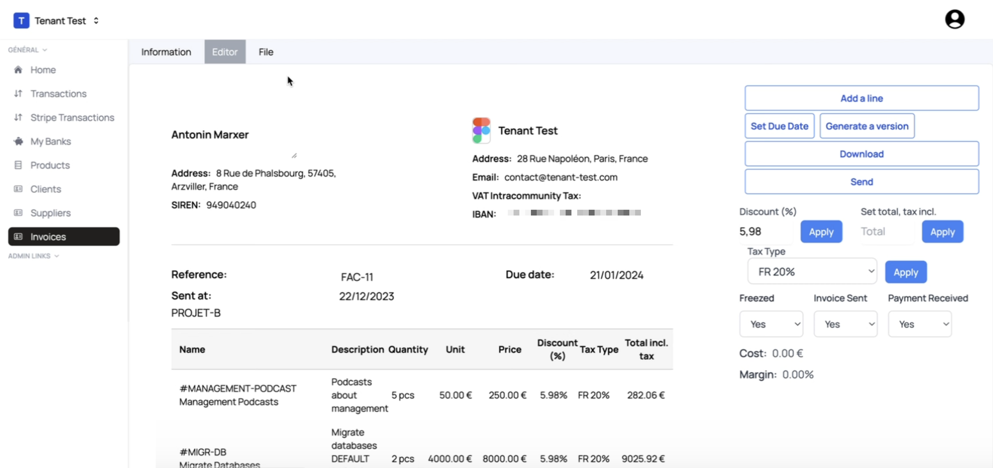 Finotor — Accounting Platform